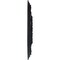 Ekena Millwork Blackthorn Ceiling Medallion (Fits Canopies up to 4 7/8"), 11 3/4"OD x 3 5/8"ID x 1"P, Steel Gray CM11BLSGS - alternate 3